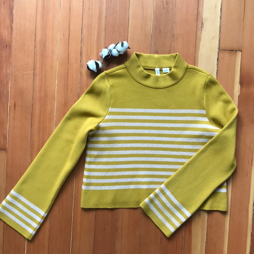 🚫SOLD🚫 Anthropologie Retro Mockneck Sweater